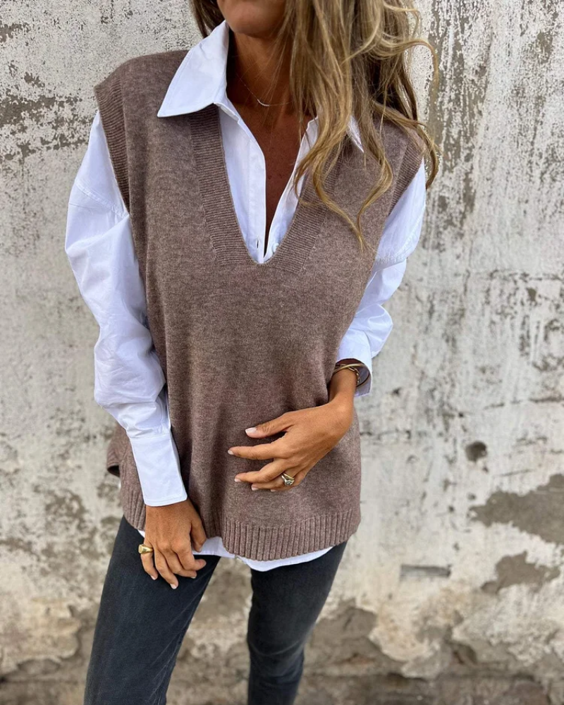 NUSA - Strikket Sweater Vest