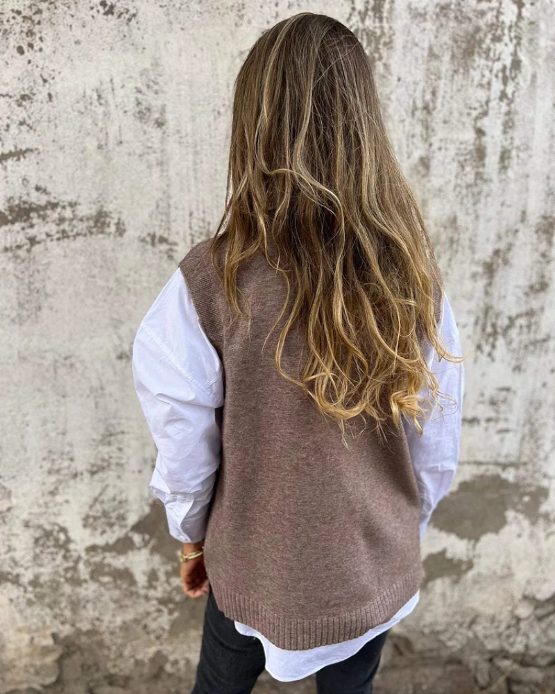 NUSA - Strikket Sweater Vest