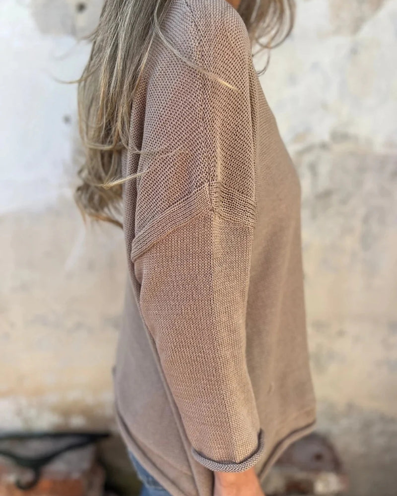 SEMBE - Boho Strik Top