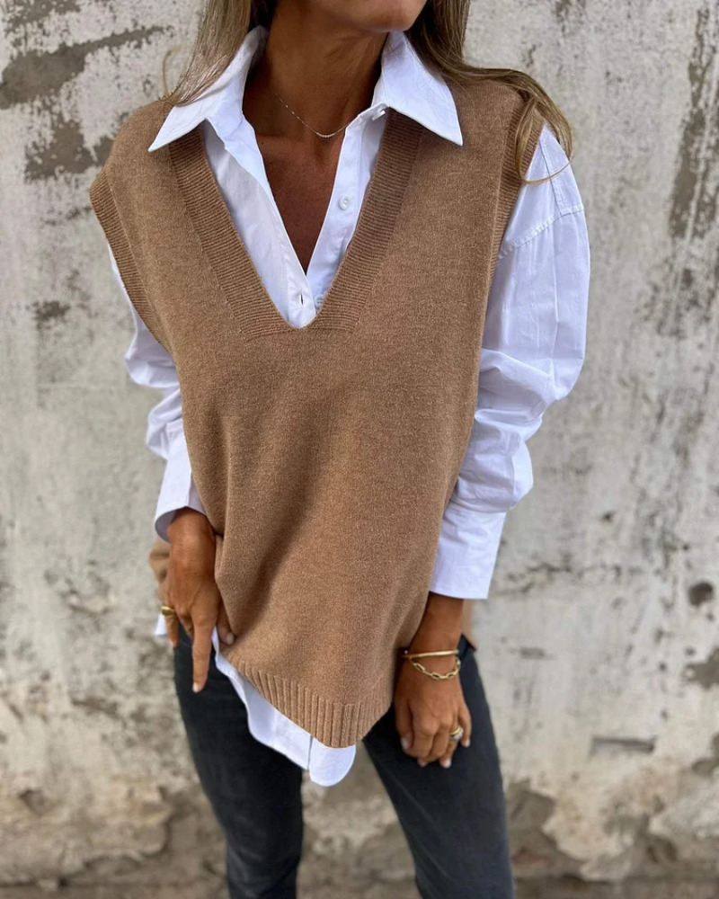 NUSA - Strikket Sweater Vest