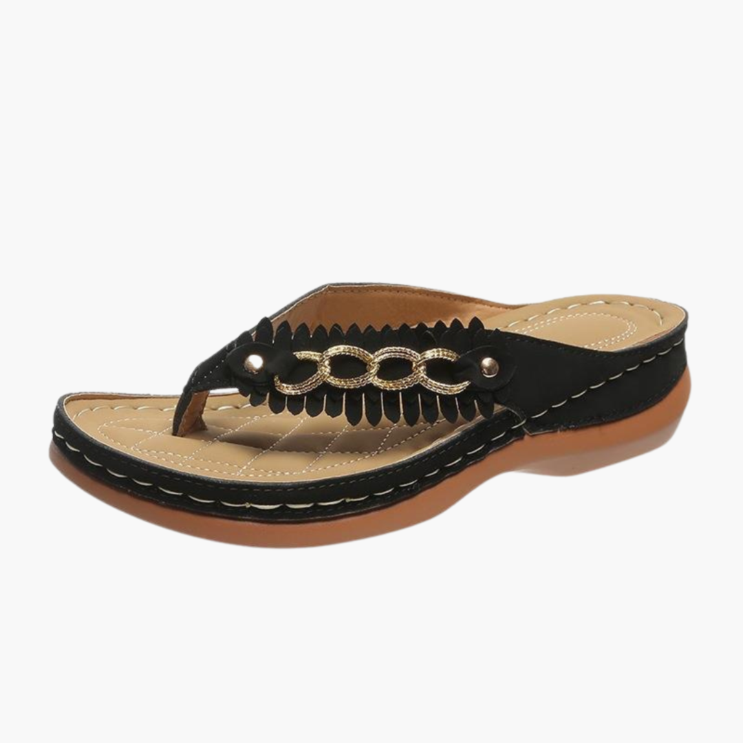 Elva™ | Blomstrede Strand-Slippers