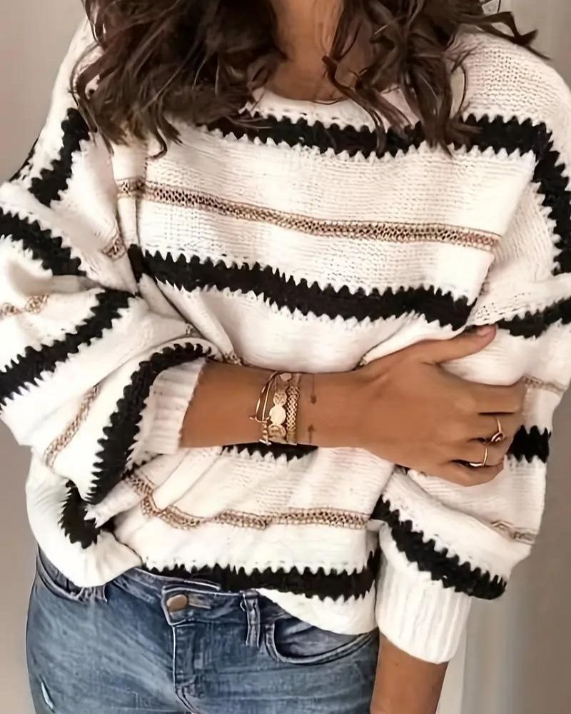 DAIANA - Casual Langærmet Sweater