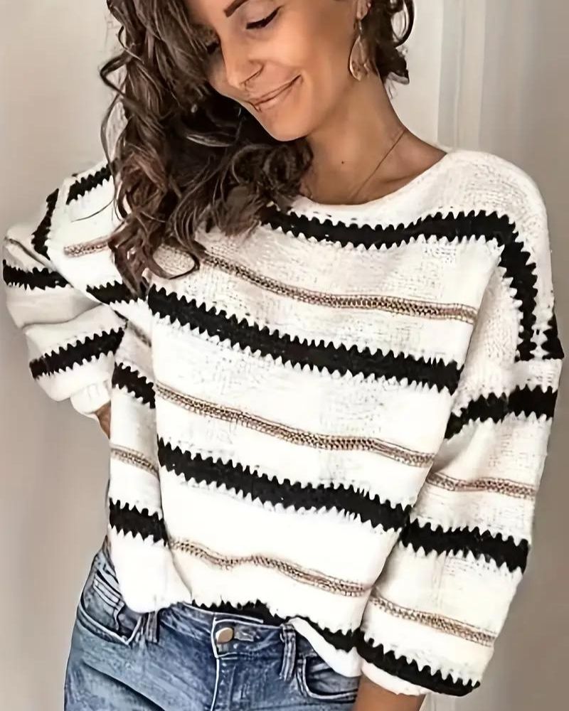 DAIANA - Casual Langærmet Sweater
