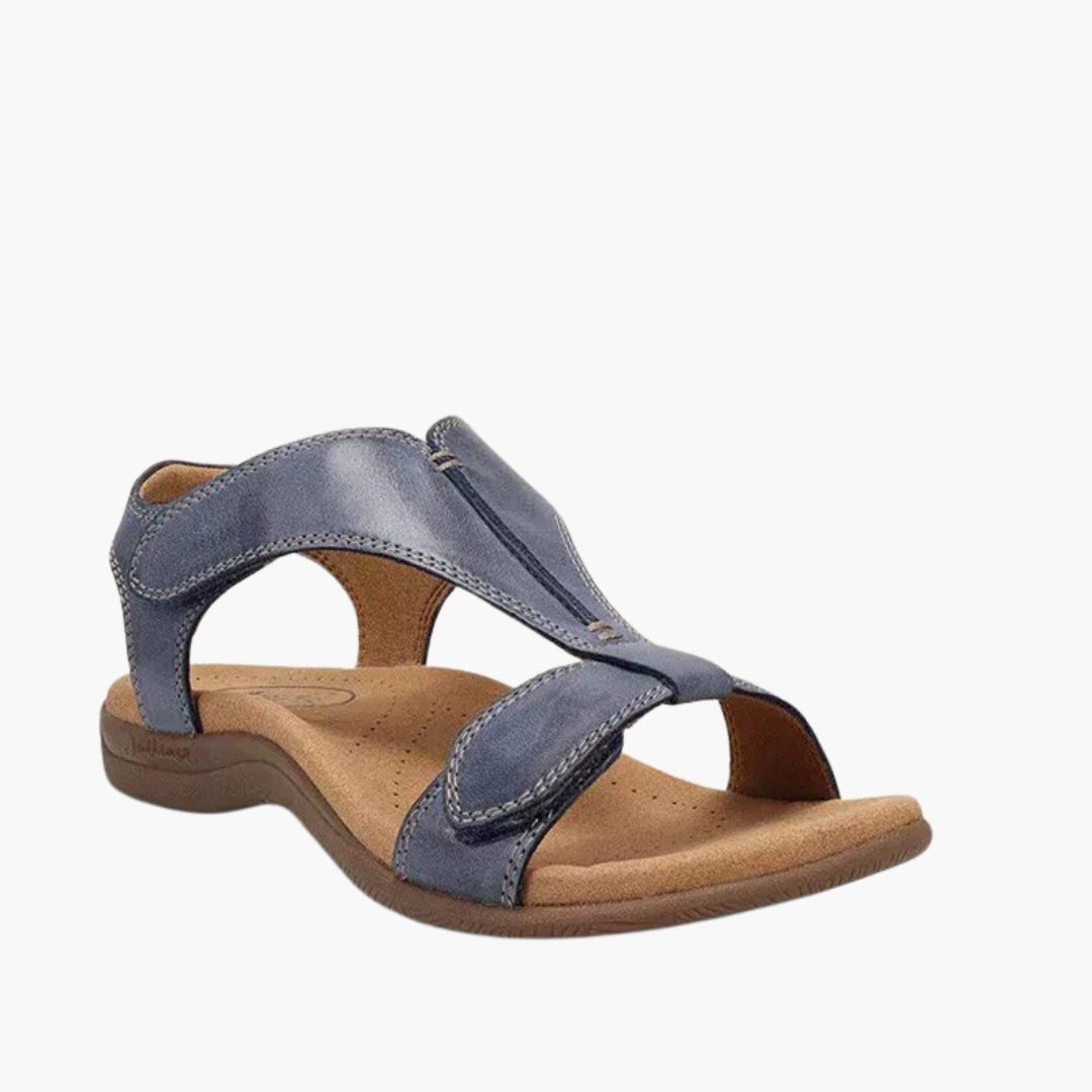 Leona™ | Plateau-Sandaler med Velcrolukning