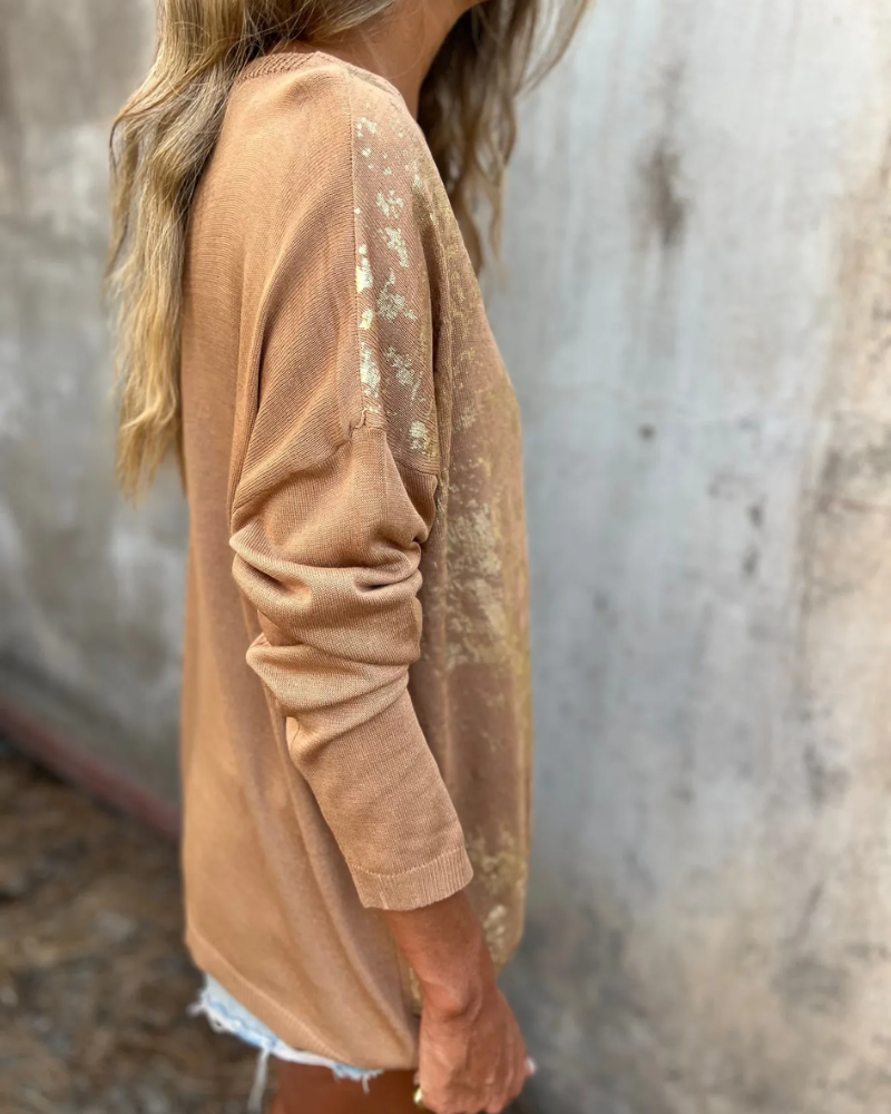BANGLI - CASUAL STRIKKET TOP