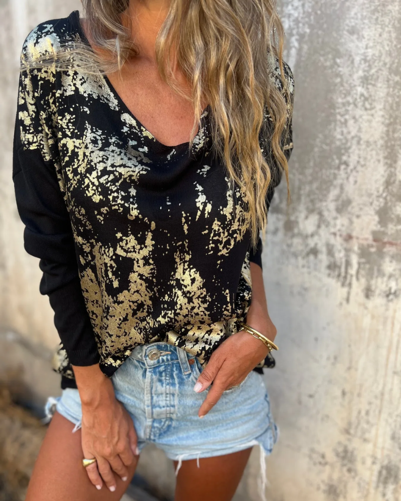 BANGLI - CASUAL STRIKKET TOP