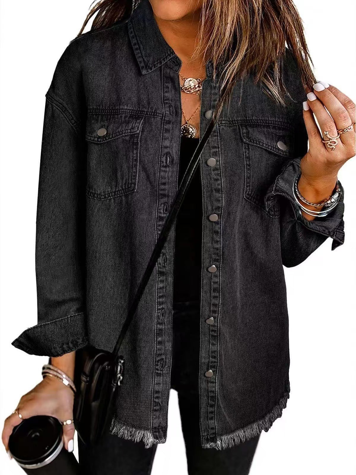 Katja™ | Tidløs og afslappet denimjakke