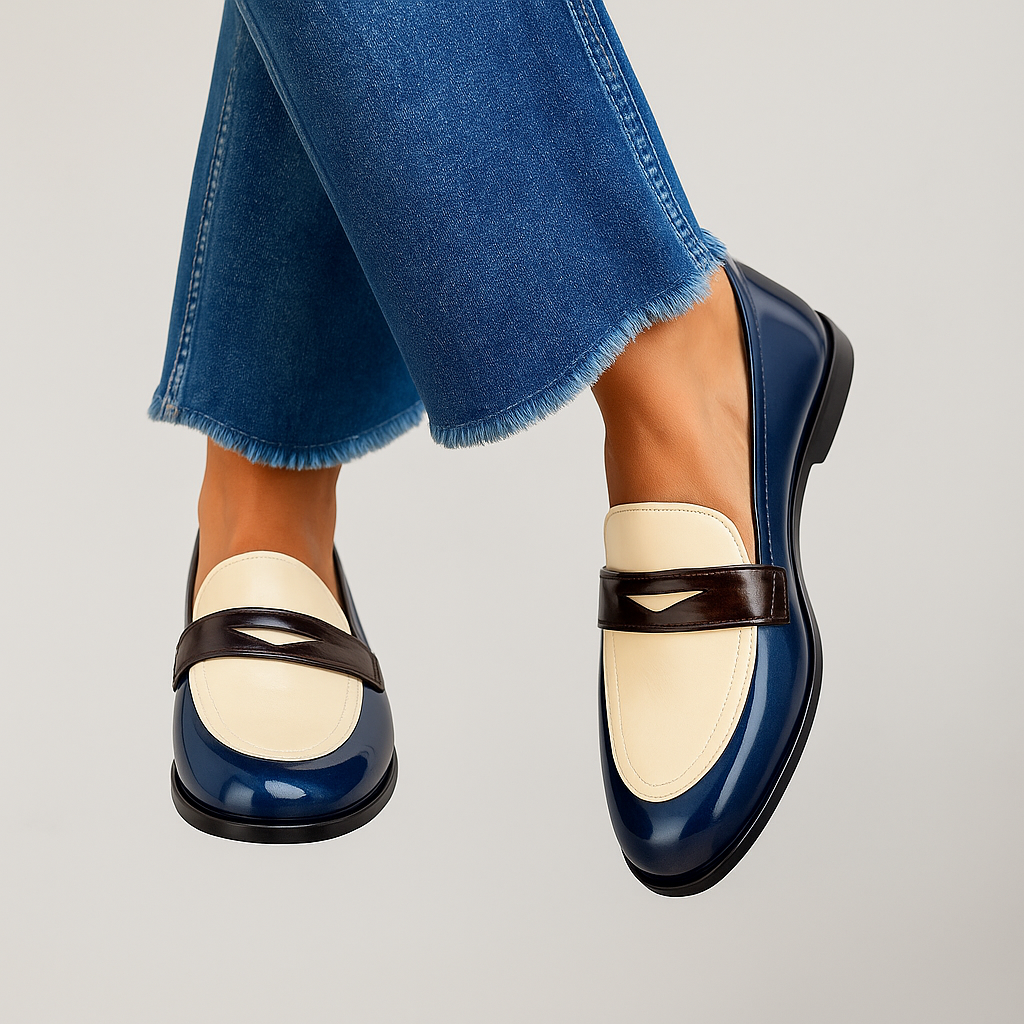 Claudia | Kontrast Loafers
