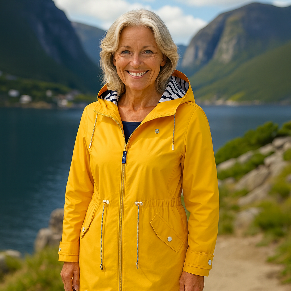 Elvira – Stilren og Vandtæt Jakke