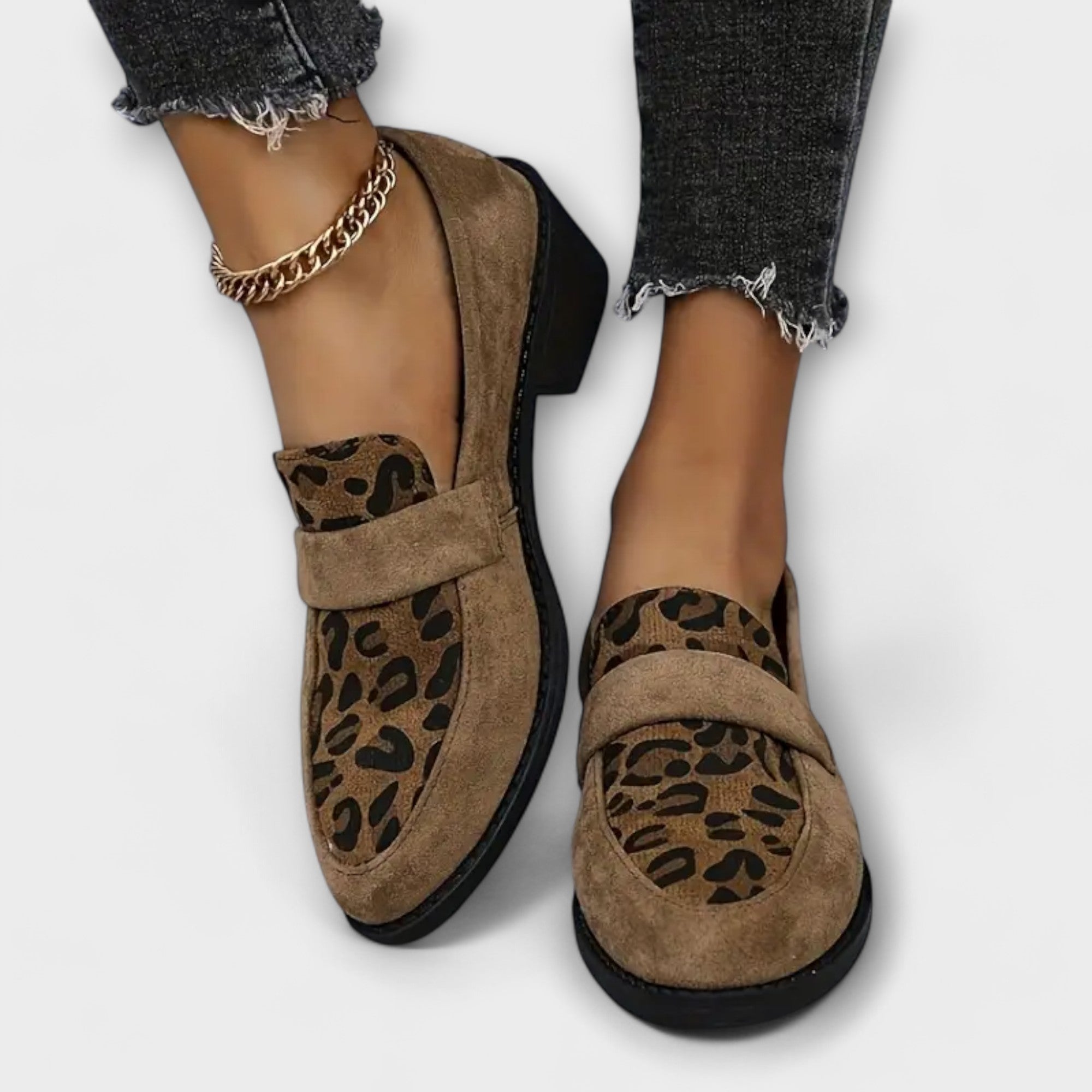 Tamara | Ortopædiske Leopardprint Hæle