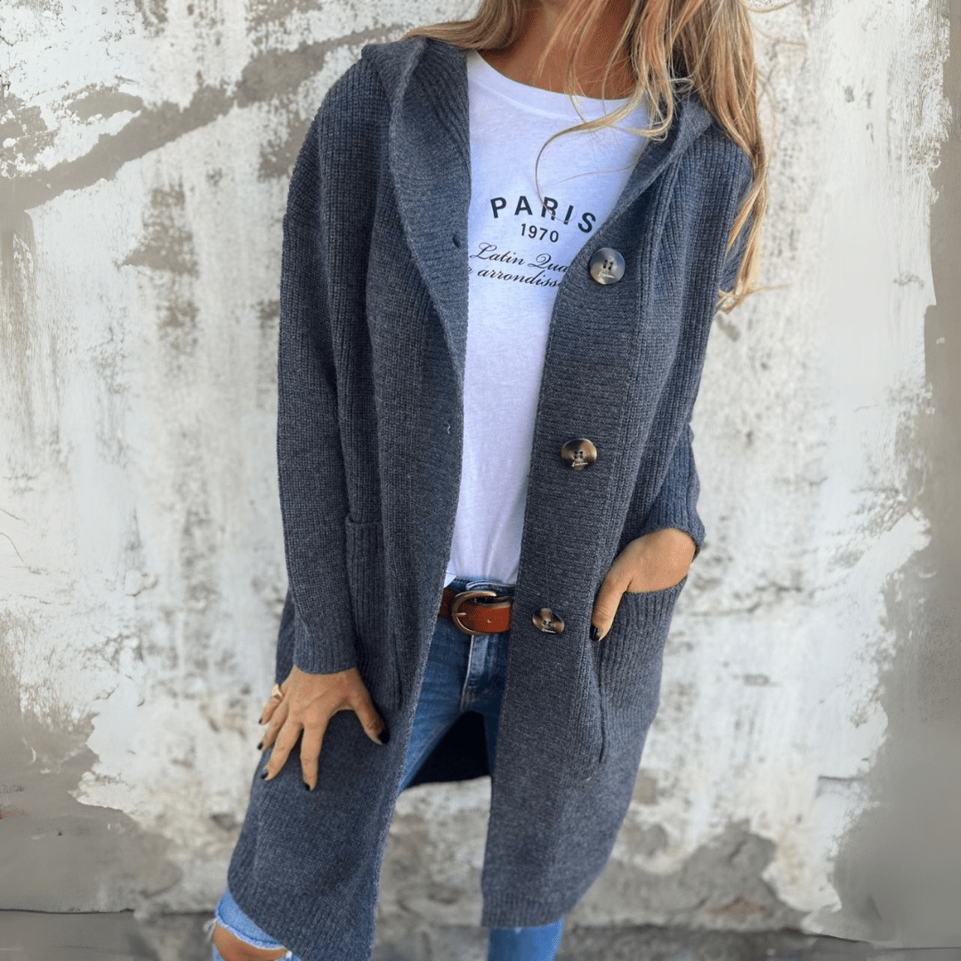 Monica™ | Lang og elegant cardigan