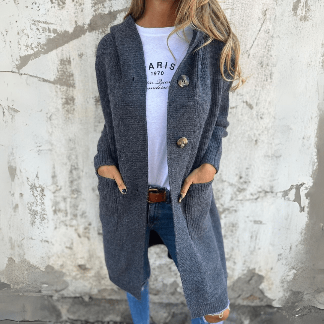 Monica™ | Lang og elegant cardigan